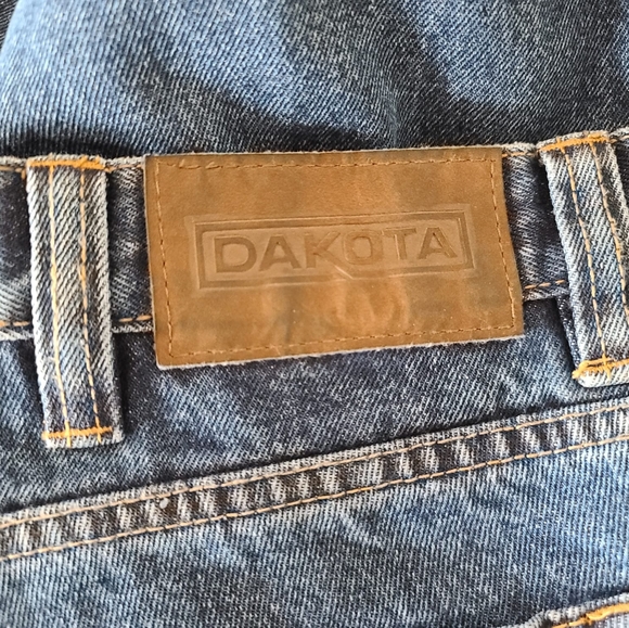 Dakota Men's Straight Leg Denim Jeans, 36W x 30L, Stonewash - Picture 4 of 5